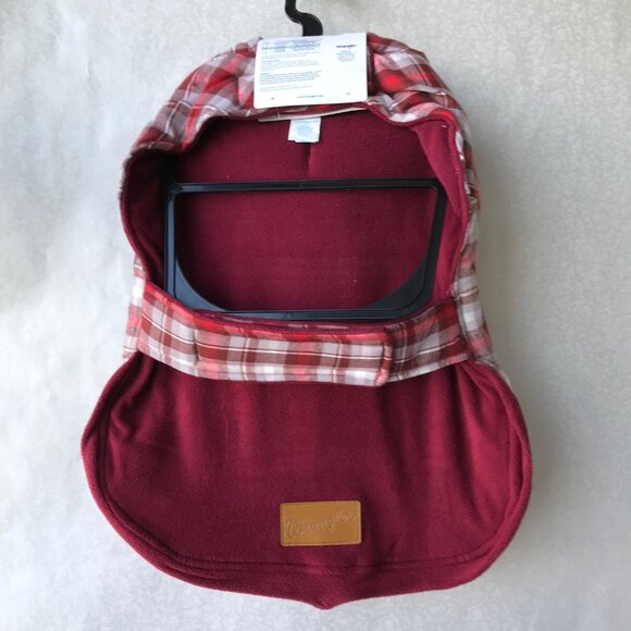 Wrangler Reversible Flannel and Fleece Dog Vest /Jacket  Size : M - Picture 4 of 8